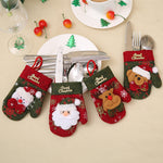 Santa / Reindeer Tableware Holder