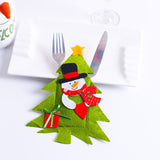 Santa / Reindeer Tableware Holder