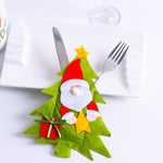 Santa / Reindeer Tableware Holder