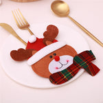 Santa / Reindeer Tableware Holder