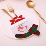 Santa / Reindeer Tableware Holder