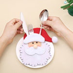 Santa / Reindeer Tableware Holder