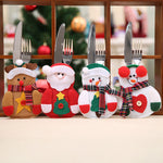 Santa / Reindeer Tableware Holder