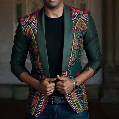 New African Men's Fashion Jacket