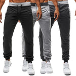 Men Sport Fitness Jogging Elastic Stretchy Bodybuilding Bermuda Sweatpants