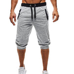 Men Sport Elastic Bermuda Sweatpants