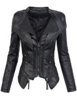 Gothic / Motorcycle Jacket Faux Leather