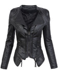 Gothic / Motorcycle Jacket Faux Leather