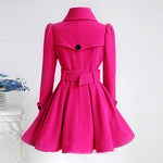 Winter Warm Belt Coat