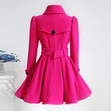 Winter Warm Belt Coat