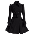 Winter Warm Belt Coat