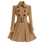 Winter Warm Belt Coat