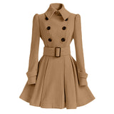 Winter Warm Belt Coat