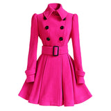 Winter Warm Belt Coat