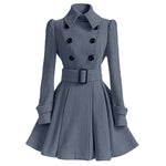 Winter Warm Belt Coat