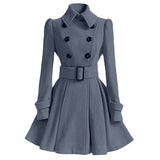 Winter Warm Belt Coat
