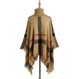 Poncho Style Knitted Coat