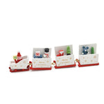 Wooden Xmas Trains