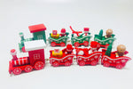 Wooden Xmas Trains
