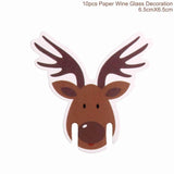 Christmas Wine Bottle Decorations