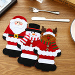 Santa / Reindeer Tableware Holder