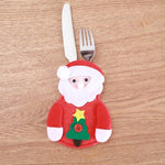 Santa / Reindeer Tableware Holder