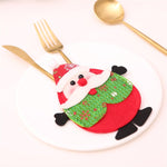 Santa / Reindeer Tableware Holder