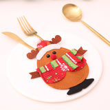 Santa / Reindeer Tableware Holder