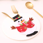Santa / Reindeer Tableware Holder