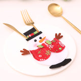Santa / Reindeer Tableware Holder