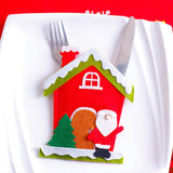 Santa / Reindeer Tableware Holder