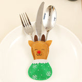 Santa / Reindeer Tableware Holder