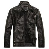 Mountainskin Men's Leather Jacket