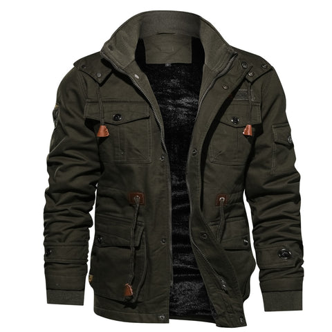 Mens Parka Winter Jacket