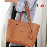 Leather Large Capacity Bag