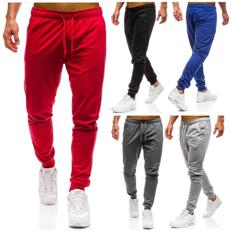 Men Joggers Elastic Trousers