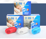 2 in 1 Silicone Anti Snoring Tool