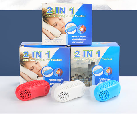 2 in 1 Silicone Anti Snoring Tool