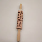 Christmas Wooden Rolling Pins