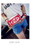 KitKat Leather Messenger Bag