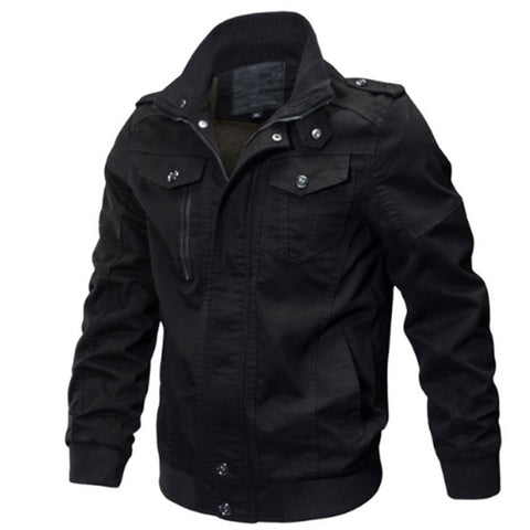 Men Clothes Military Coat