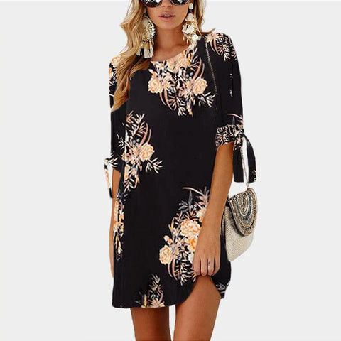 2019 Boho Style Summer Dress