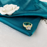 18K Gold/Platinum Ring