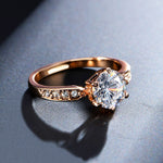 Austrian Crystal Zircon Ring