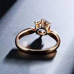 Austrian Crystal Zircon Ring