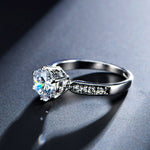 Austrian Crystal Zircon Ring