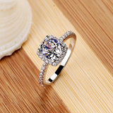Elegant Glam Silver Ring