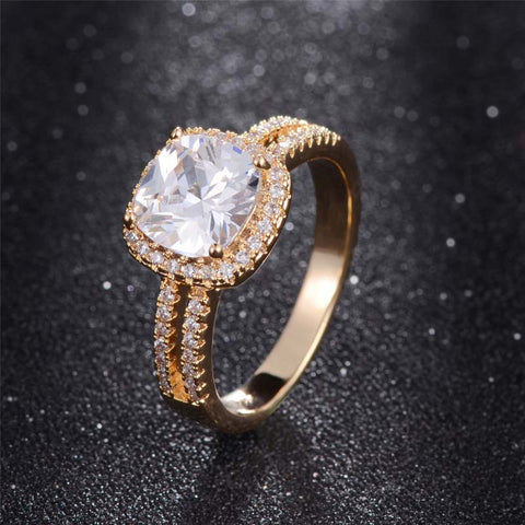 18K Gold/Platinum Ring