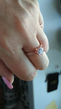 Austrian Crystal Zircon Ring
