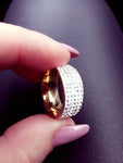 Glamorous Silver/Gold Ring
